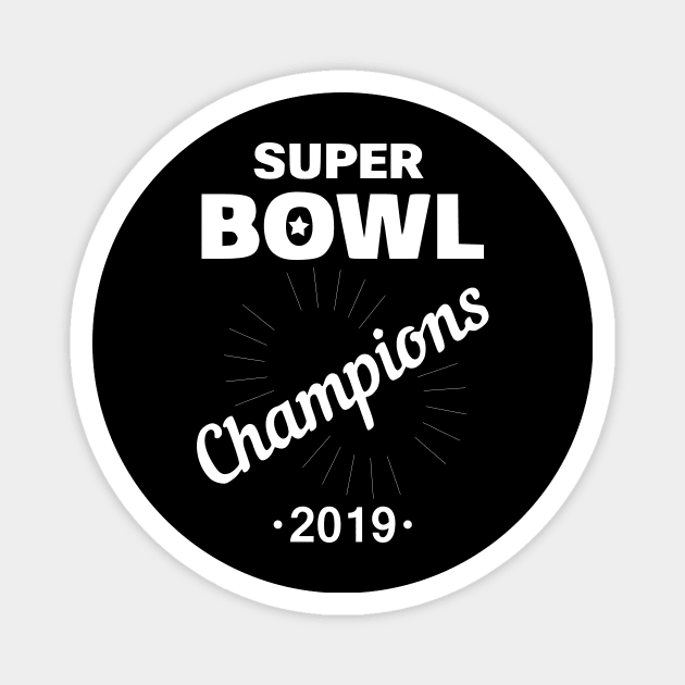 super bowl 50 champion Magnet by The_Dictionary